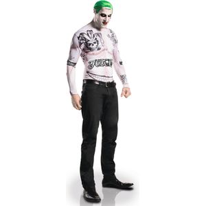 Suicide Squad Joker kostuum en schmink voor volwassenen