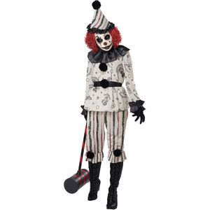 Spookachtig clown kostuum voor volwassenen