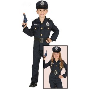 Marine blauw politiepak voor kinderen