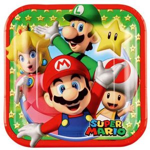 8 kleine Super Mario borden