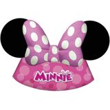 6 Minnie Bow-Toons feesthoedjes