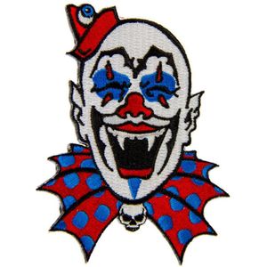 Gothic clown patch