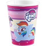 8 kartonnen My Little Pony bekers