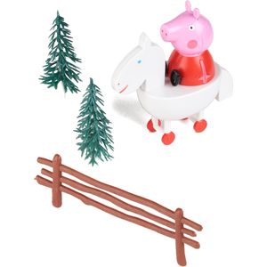 Peppa Pig taart decoratie set