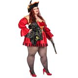 Deluxe sexy piraten outfit voor vrouwen