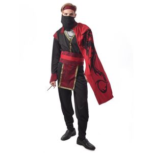 Vermomming rode draak ninja voor mannen