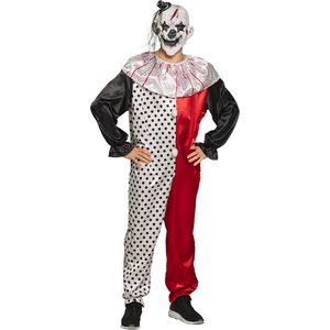 Psycho clown kostuum voor volwassenen