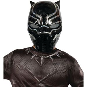 Black Panther half masker voor kinderen