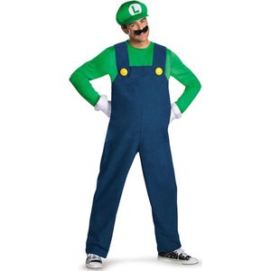 Luigi Deluxe outfit voor volwassenen