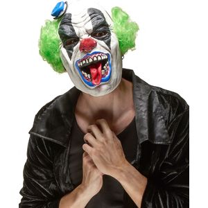 Halloween masker verschrikkelijke clown voor volwassenen