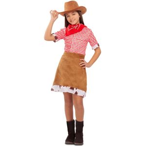 Wild West cowgirl kostuum voor meisjes