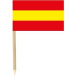 Set van 50 Spaanse vlag prikkers