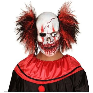 Bebloede clown masker voor volwassenen Halloween