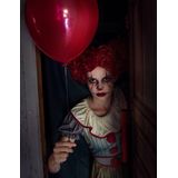 Psychopathische clown kostuum voor vrouwen