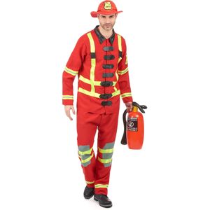 Brandweerman kostuum voor mannen