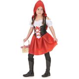 Sprookjesachtig Roodkapje kostuum voor meisjes