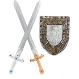 Gladiatorset schild en 2 zwaarden voor kinderen