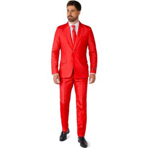 Mr. Red Suitmeister kostuum voor mannen