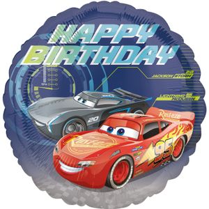 Happy Birthday Cars 3 folie ballon