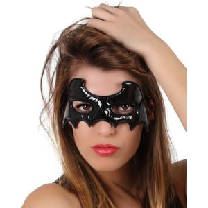 Miss Black Bat vleermuis oogmasker voor volwassenen