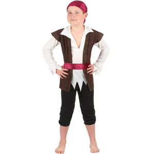 Piraat van de zeven zeeën outfit voor jongens