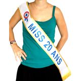 Blauwe Miss-sjerp 20 jaar