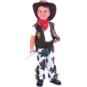 Luxe cowboy kostuum voor kinderen