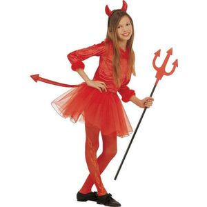 Rode duivelin kostuum voor meisjes Halloween