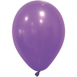 12 paarse ballonnen van 28 cm