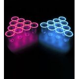 Lichtgevende beer pong set