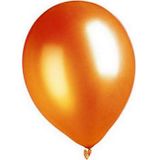 Oranje metallic ballonnen van 29 cm