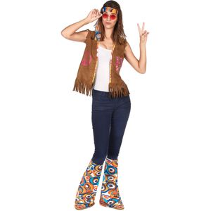 Klassieke retro hippie accessoire set voor volwassenen