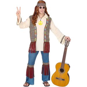 Peace and love hippie outfit voor mannen