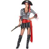 Verkleedpak piraat voor dames