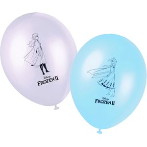 8 Frozen 2 latex ballonnen