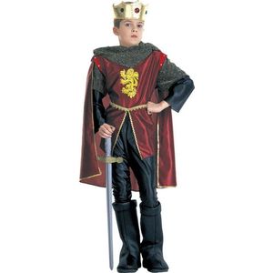 Middeleeuwse leeuwen koning outfit voor jongens