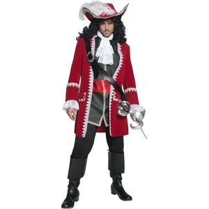 Kostuum van een piratenkapitein voor mannen
