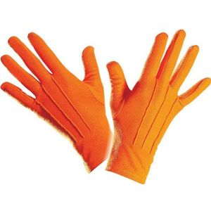 Korte feloranje handschoenen voor volwassenen