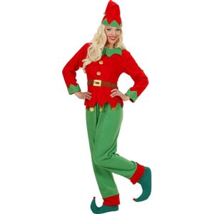Verkleedpak Kerstman Elf voor dames