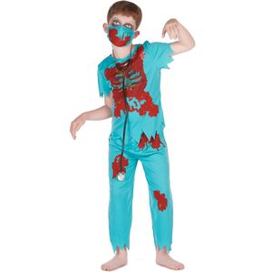 Zombie dokter outfit voor jongens