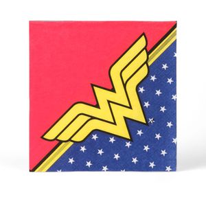 20 papieren servetten Wonder Woman 33 x 33 cm