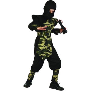 Ninja militair pak voor jongens