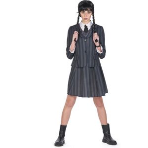 Gotisch schooluniform kostuum voor vrouwen