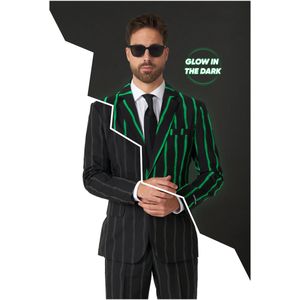 Suitmeister pak met glow-in-the-dark streep voor volwassenen
