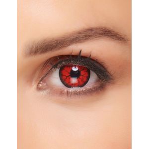 Rood monster contactlenzen voor volwassenen