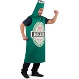 Groen bierfles kostuum voor volwassenen