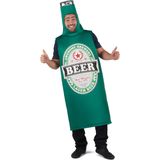 Groen bierfles kostuum voor volwassenen