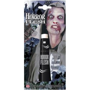 Schmink grijze tint Halloween make up