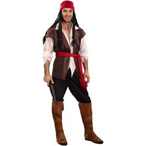 Stijlvol piraten kostuum voor volwassenen