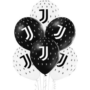 12 Latex Juventus ballonnen